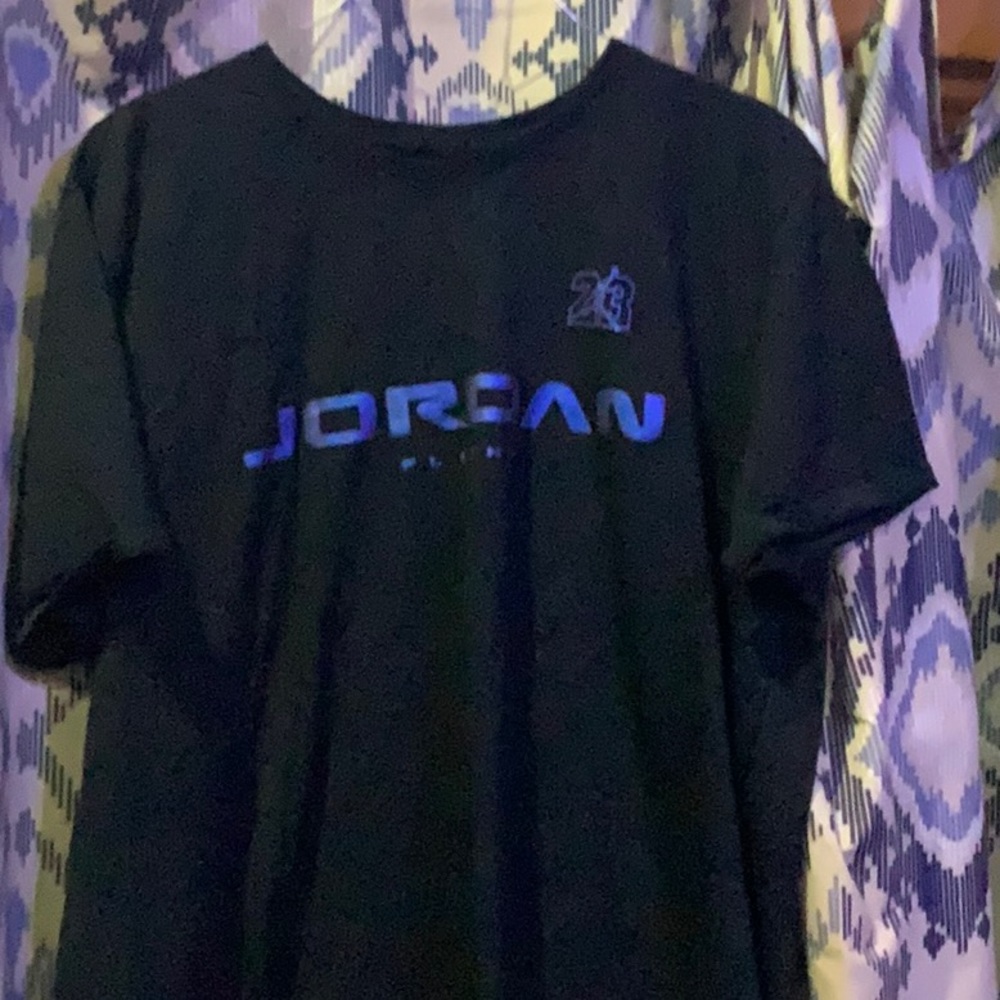 Jordan Black Men's T-Shirt